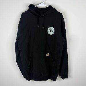 Carhartt Black Men's Sweater with Logo